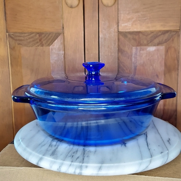 Cobalt Blue Casserole Dish - Picture 8 of 17